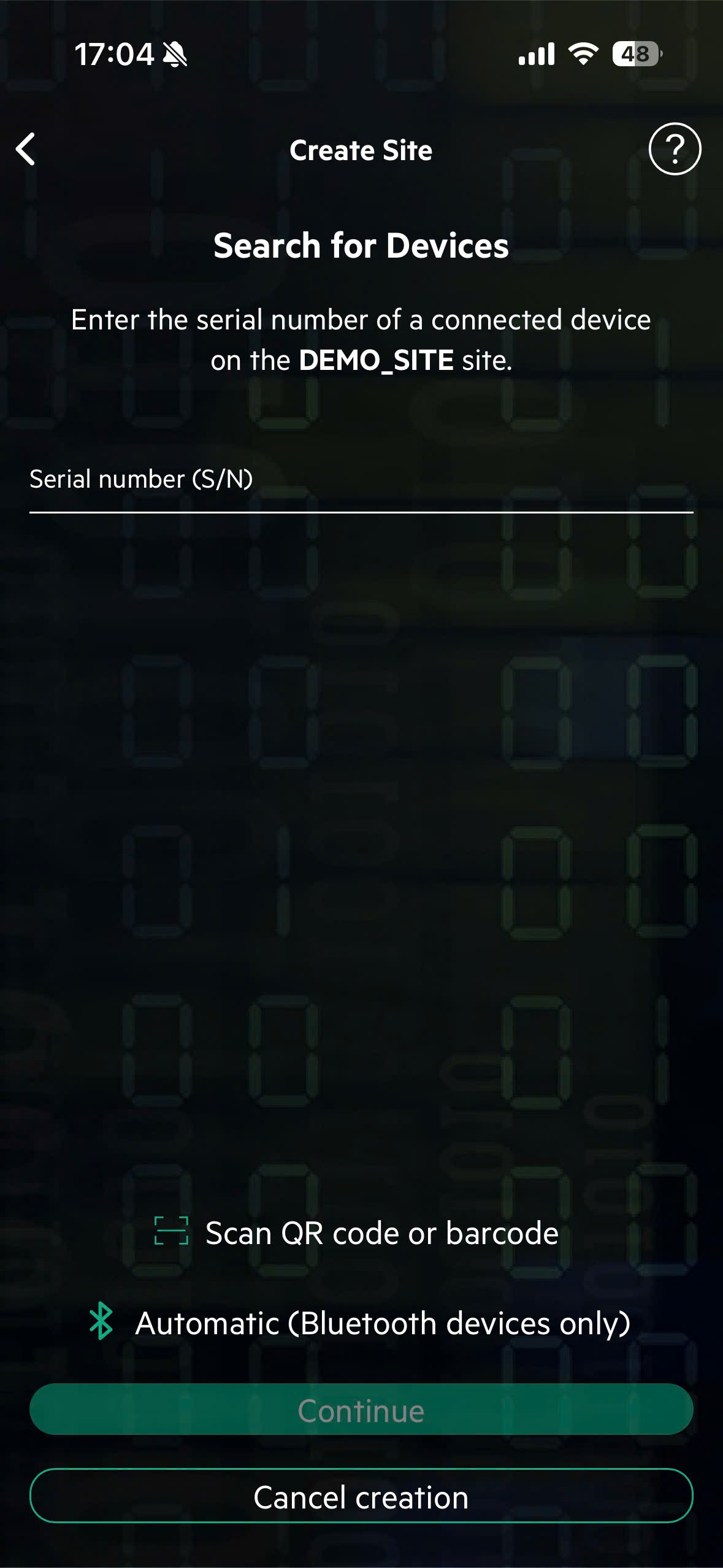 Quét QR S/N