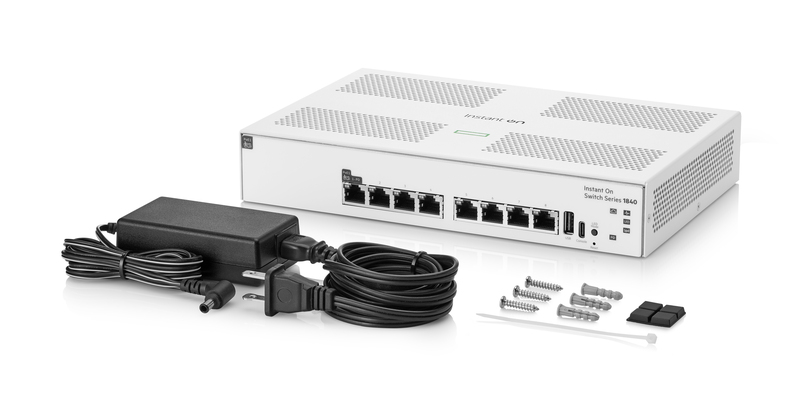 IOn Switch Aruba 1840 8G PD Switch (S5E25A)