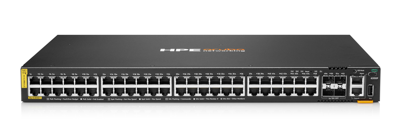 Switch Aruba CX 6200F 48G Class4 PoE 4SFP+ 370W (JL727B)
