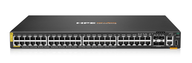 Switch Aruba CX 6200F 48G Class4 PoE 4SFP+ 740W (JL728B)