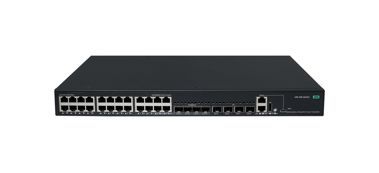 Switch HPE Networking CW 2150 24p 1G PoE+ 4p SFP Combo 4p SFP+ 405W (S6X51A)