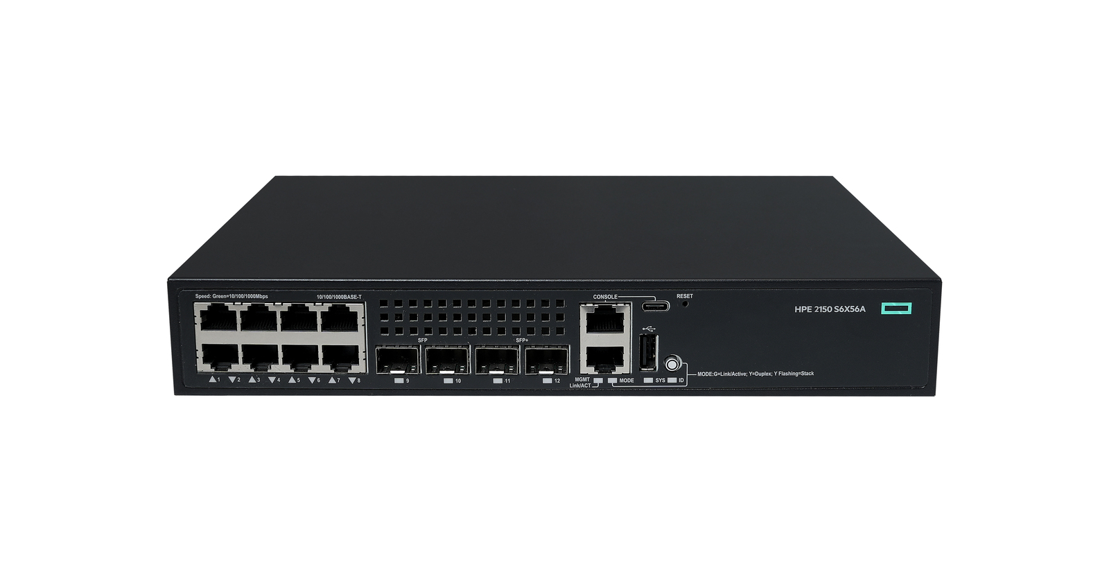 Switch HPE Networking CW 2150 8p 1G 2p SFP 2p SFP+ (S6X56A)